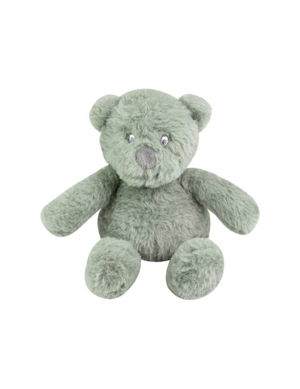 Peluche musicale ours - vert sauge -...