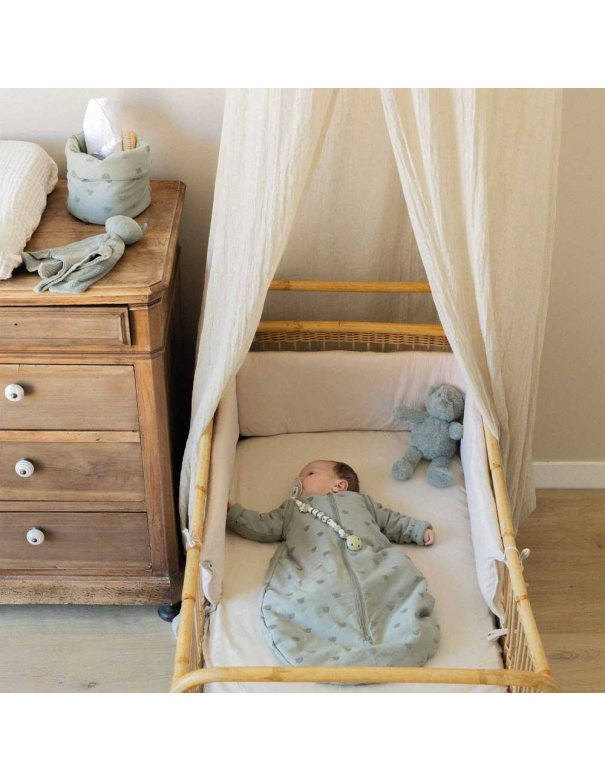 Peluche musicale ours - vert sauge -...