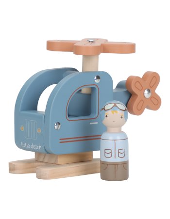 Hélicoptère avec figurine -...