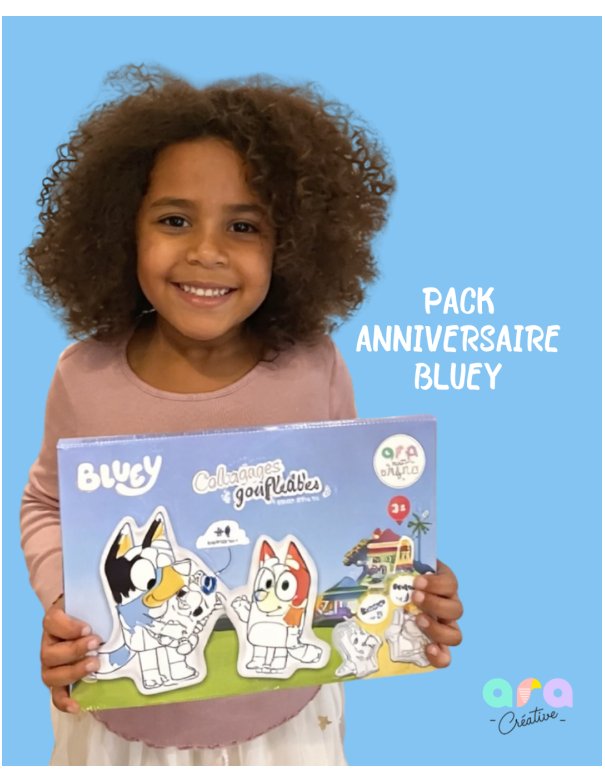Party Pack Bluey – 6 Coloriages...