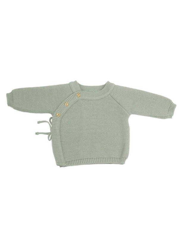 Brassière bébé maille - olive - Trois...