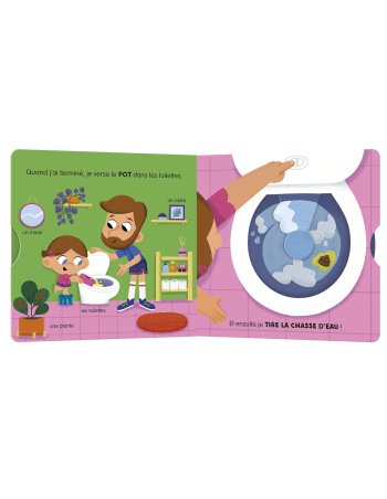 Mon anim 'agier - Premiers apprentissages - Je vais sur le pot - Auzou 2