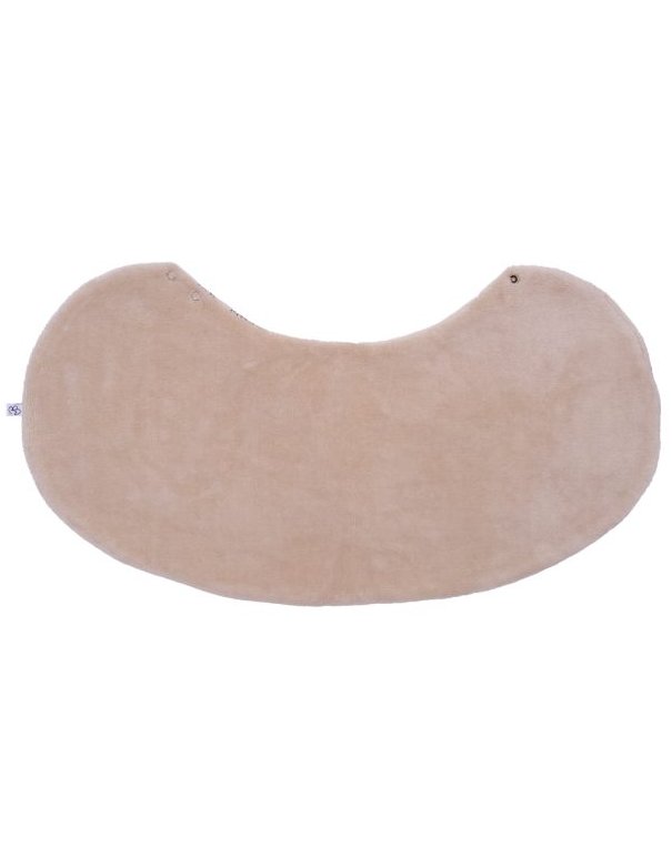 Bavoir 2 en 1 bi-matière (poncho/...