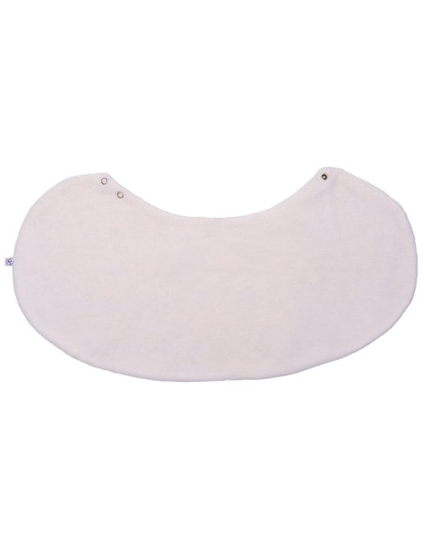 Bavoir 2 en 1 bi-matière (poncho/...