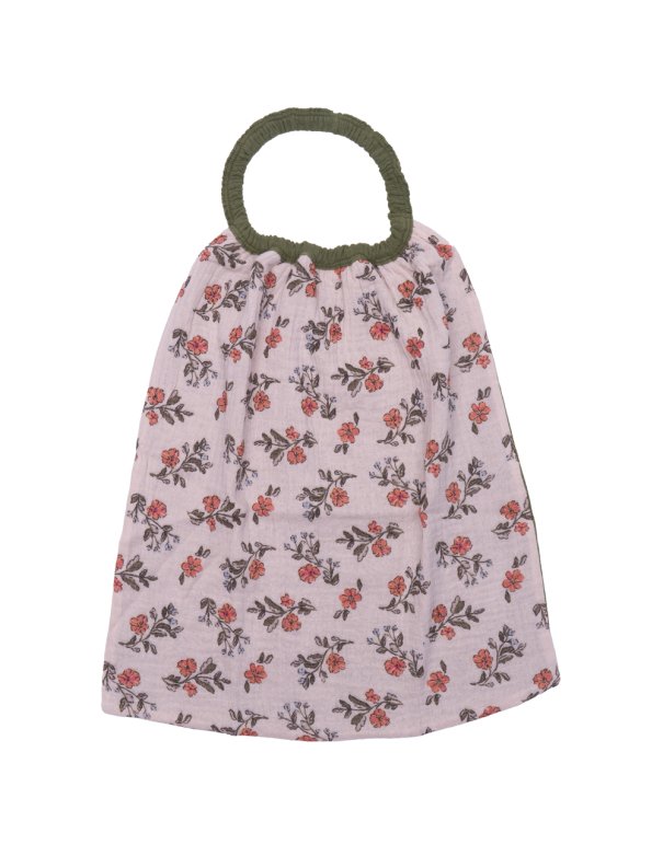 Serviette élastiquée en double gaze...