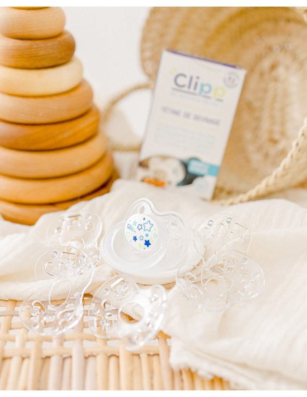 Tétine de sevrage - Etoile - Clipp