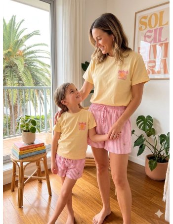 T-shirt SOLEIL Riviera - Look mère / fille 2