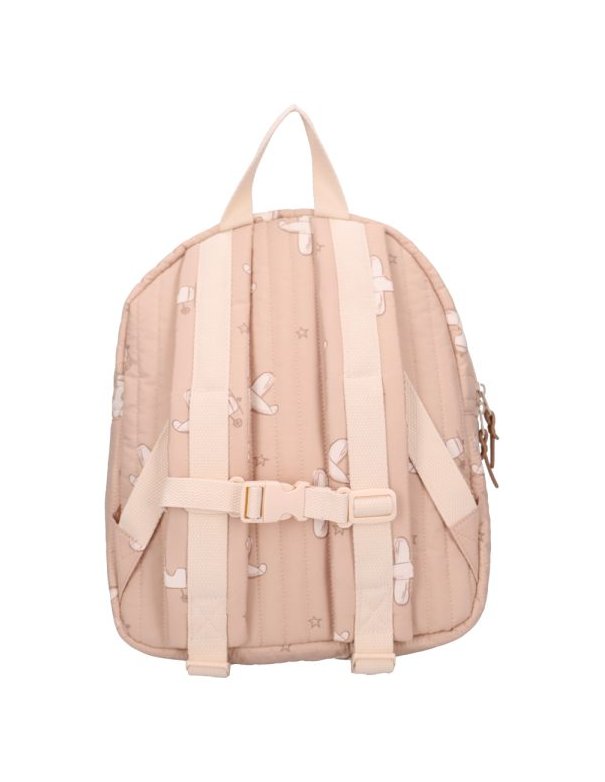 Sac à dos enfant - Avions beige -...