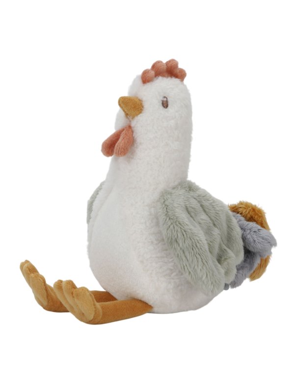 Peluche poule - Little Farm - 17 cm -...