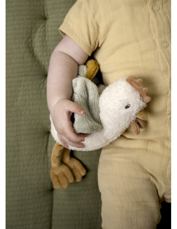 Peluche poule - Little Farm - 17 cm -...