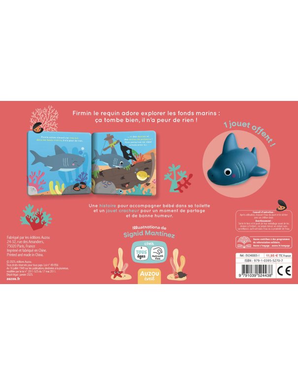 Mon premier livre de bain - Firmin le...