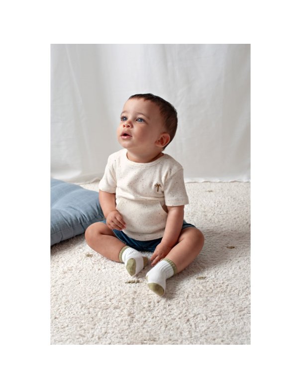 T-shirt coton bébé garçon - Safari -...