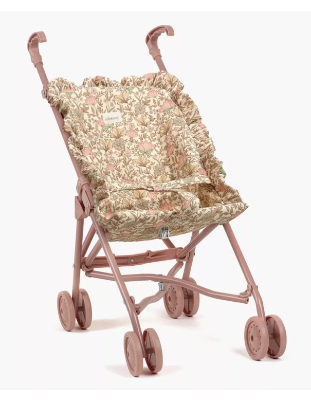 Poussette poupée à volants en gaze de...