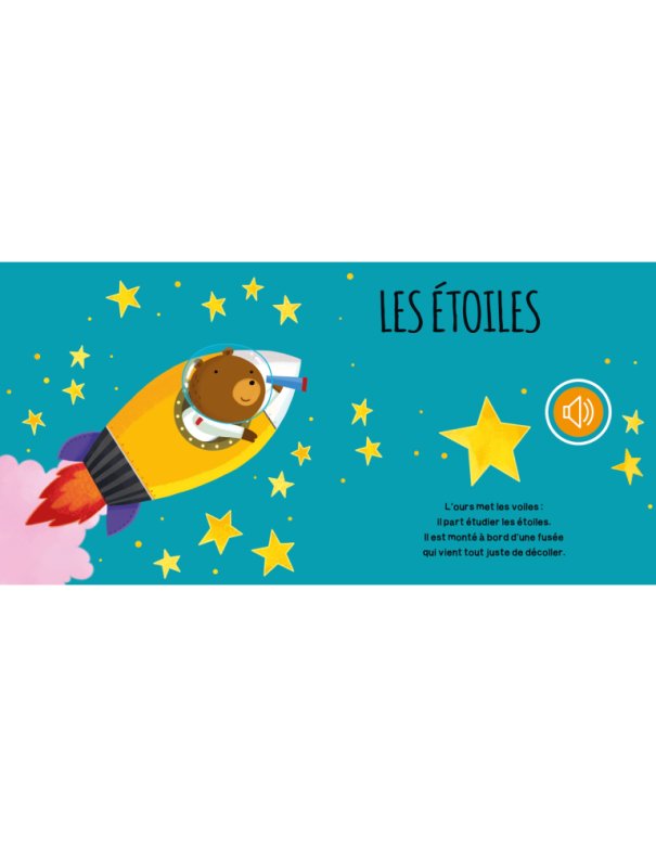 Livres sonores. L'espace - Sassi