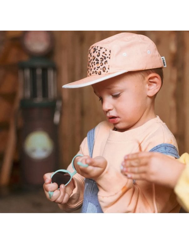 Casquette Léopard Abricot - Kietla