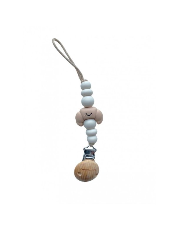 Attache tétine MINI - Croissant -...