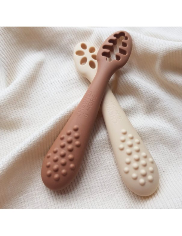 Cuillère d'apprentissage en silicone...