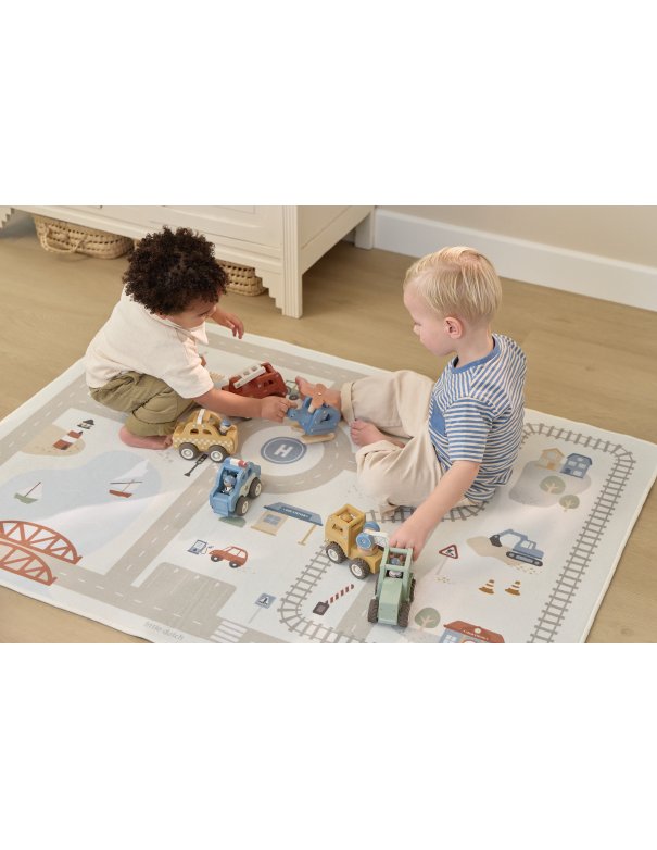 Tapis circuit de voiture - Little Dutch