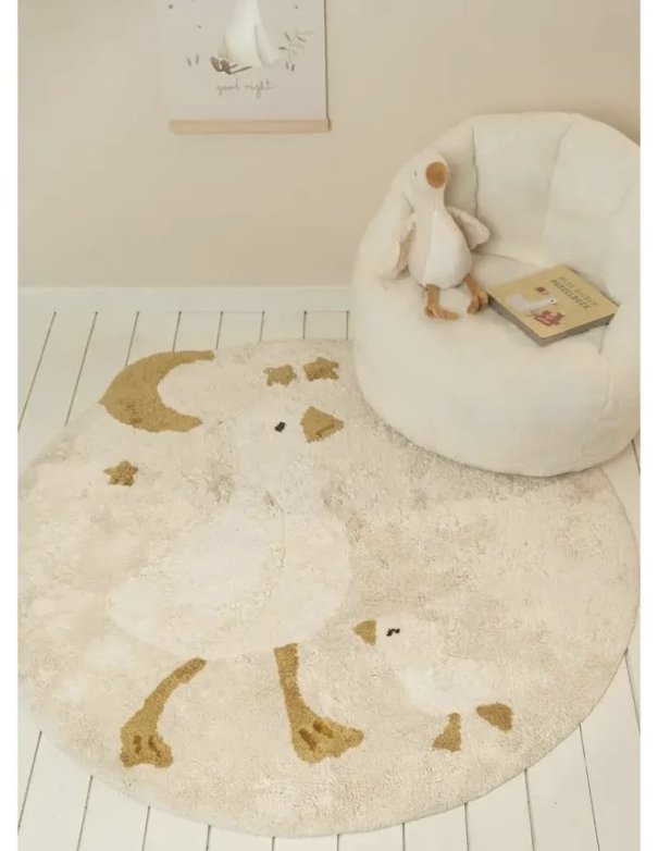 Tapis - Oie - 110 x 110 cm - Little...