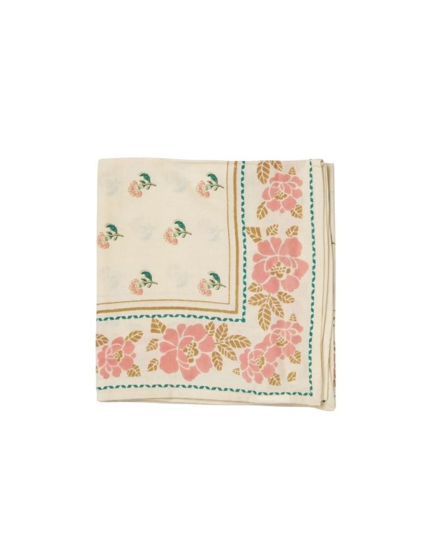 Foulard Indien Adulte Nur Ecru -...