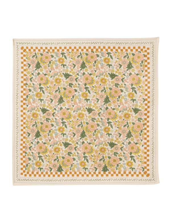 Foulard Indien Amaia Rose/Corail -...