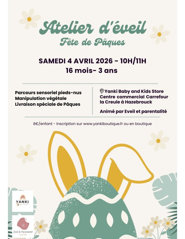 Atelier d'éveil 16 mois / 3 ans -...