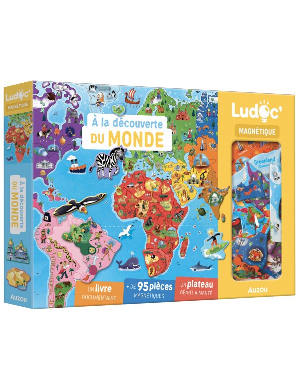 Coffret à la découverte du monde - Auzou