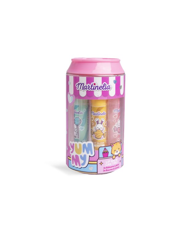 Baume à lèvre trio Yummy - Martinelia
