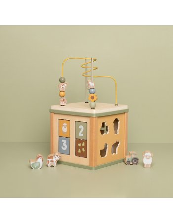 Cube d'activités en bois -... 2