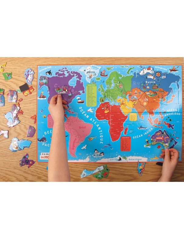 Coffret à la découverte du monde - Auzou