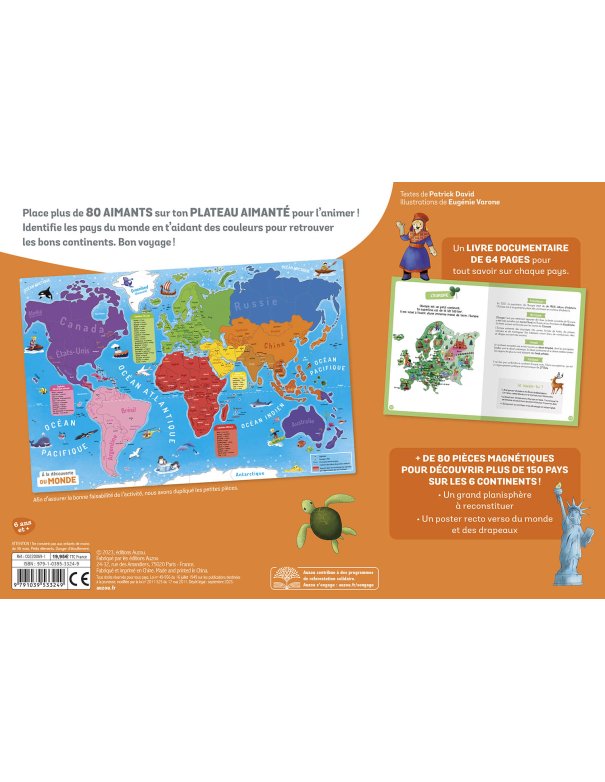 Coffret à la découverte du monde - Auzou