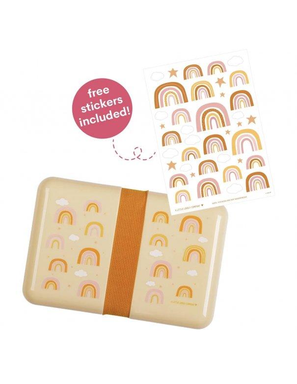 Boîte à goûter arc-en-ciel Boîte à goûter arc-en-ciel