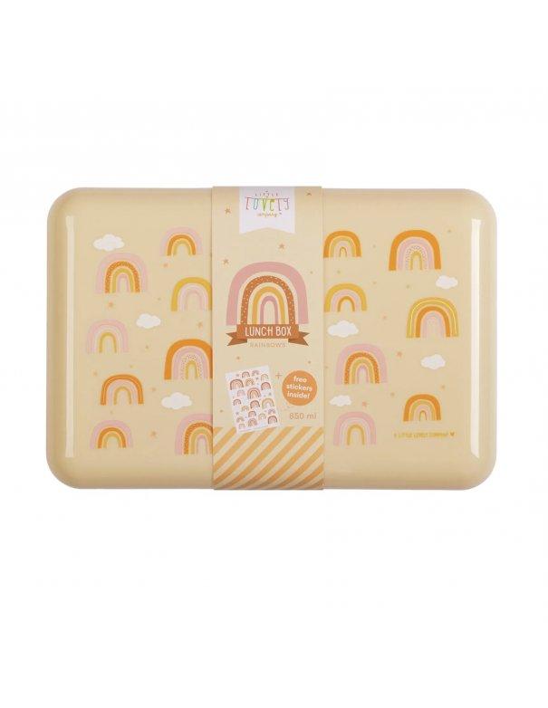 Boîte à goûter arc-en-ciel Boîte à goûter arc-en-ciel