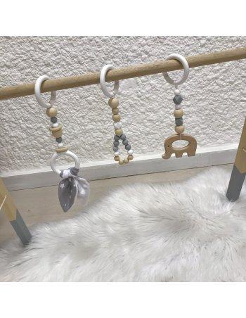 Portique d'éveil gris éléphant 2