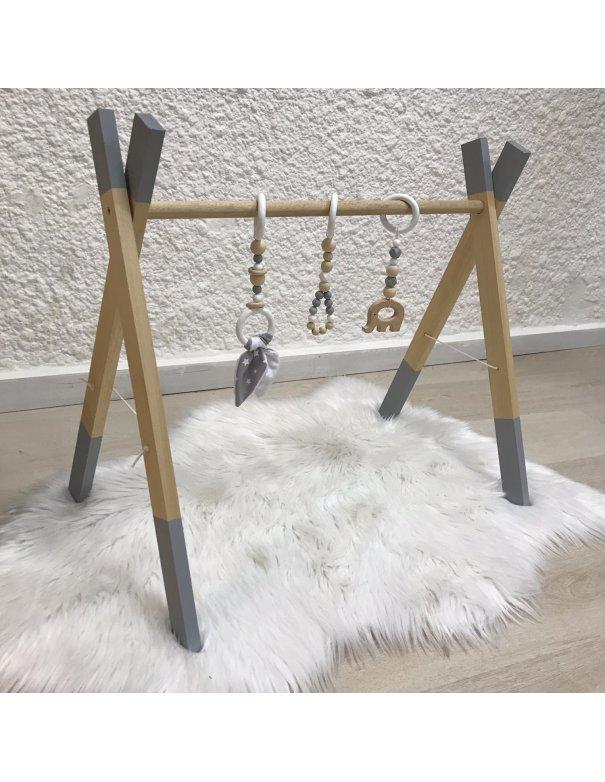 Portique d'éveil gris éléphant