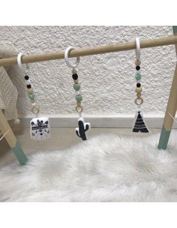 Portique d'éveil tipi mint 2