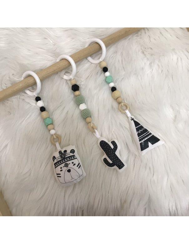 Portique d'éveil tipi mint