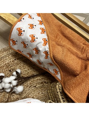 Cape de bain renard 🦊 fait main 2