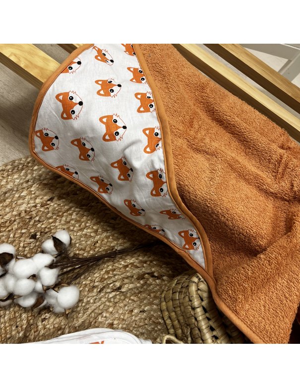 Cape de bain renard 🦊 fait main