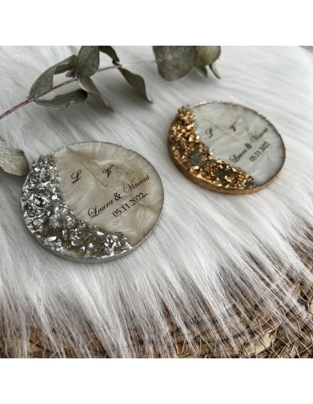 Magnet personnalisé argent ou gold Magnet personnalisé argent ou gold