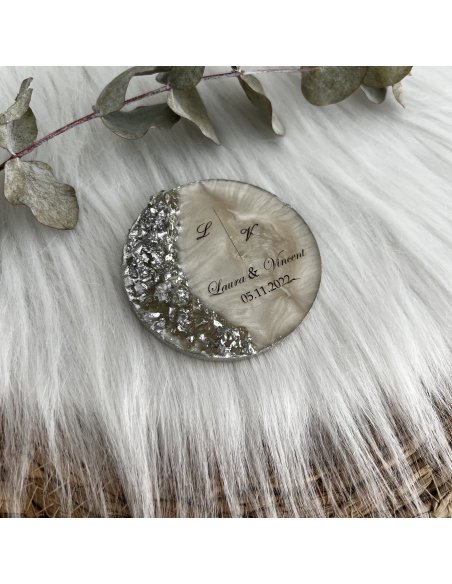 Magnet personnalisé argent ou gold Magnet personnalisé argent ou gold