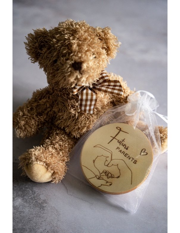 Kit cartes étapes grossesse bois