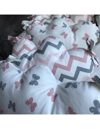 Tour de lit nuage modèle papillon 2