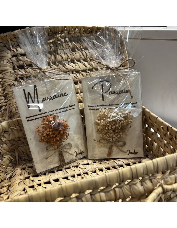 Plaquette personnalisée gravure sur bois Marraine Plaquette personnalisée gravure sur bois Marraine