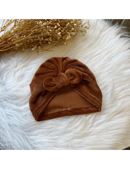 Turban petit noeud velours doux Turban petit noeud velours doux