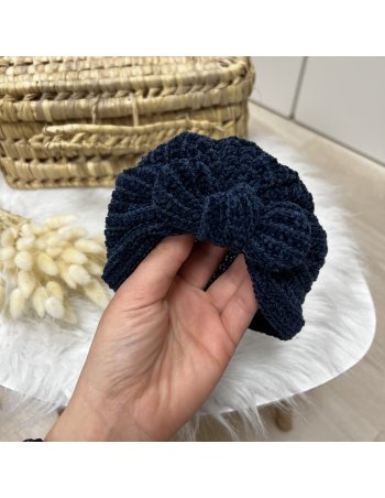 Turban en maille chenille...