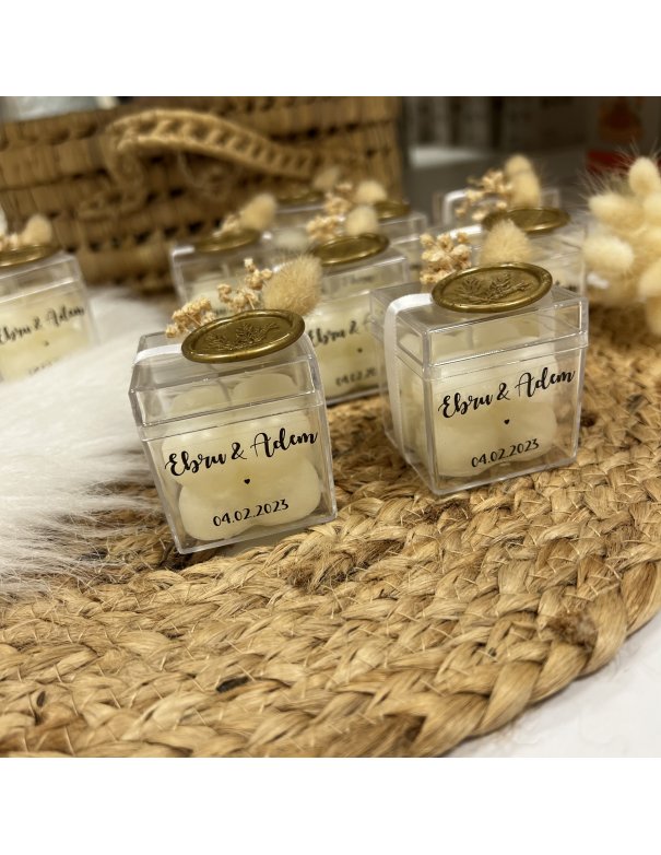 Bougie bubble en boîte personnalisée Bougie bubble en boîte personnalisée