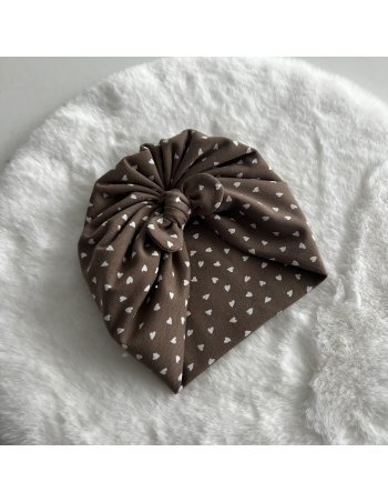 Turban jersey beige petit... 2