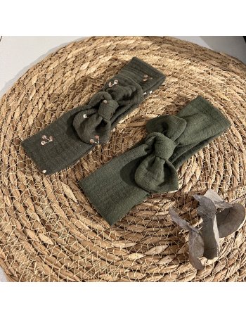 Bandeau réglable kaki