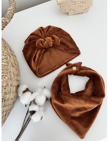 Chèche en velours doux 2